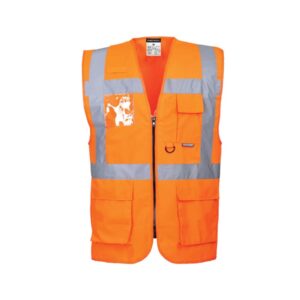 Gilet multitasche alta visibilità PORTWEST S476