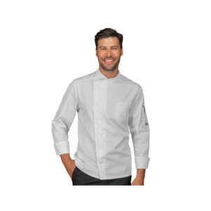 Giacca cuoco traspirante unisex BILBAO ISACCO 059338